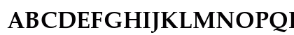 Palatino Linotype Bold Preview