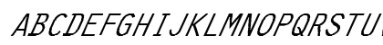 FZ DIGITAL 4 ITALIC Normal Preview