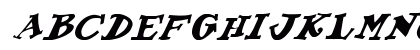 FZ JAZZY 55 ITALIC Normal Preview