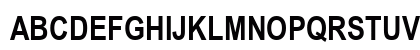 Arial Narrow Bold Preview