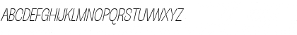 Stinger Slim Trial Thin Italic Font