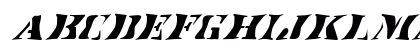 FZ WARPED 17 ITALIC Normal Preview