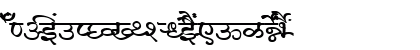 AkrutiDevMogara Normal Uppercase Preview