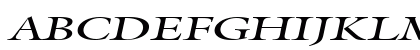 Galant Extended Italic Preview
