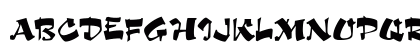 Arriba Regular Uppercase Preview