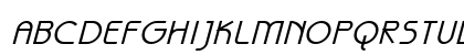 Galexica Bold Italic Preview