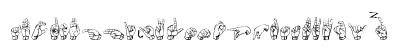 Gallaudet Regular Uppercase Preview