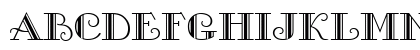 Gallia Regular Uppercase Preview