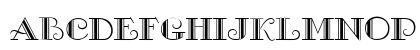 Gallia Regular Uppercase Preview