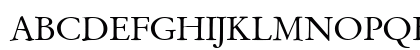 GaramondOriginal Regular Uppercase Preview