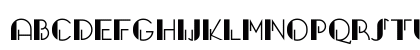 GangueOuais Regular Uppercase Preview