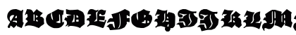 Ganz Grobe Gotisch Medium Preview