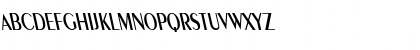 Pare Condensed Reverse Italic Font