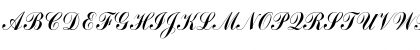 CommScript Italic Font