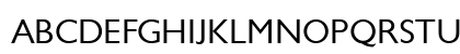 Garrison Sans Regular Uppercase Preview