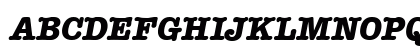 AmTypewriterITCTT BoldItalic Preview
