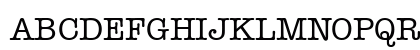 AmTypewriterMdITC Medium Preview