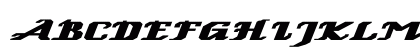 GenoaItalic Ex Bold Bold Preview