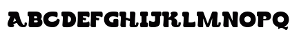 Geson Bamer Demo Regular Uppercase Preview