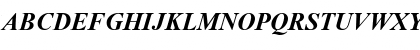 Times New Roman PS ItalicBold Font