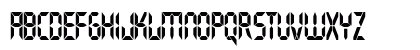 GhostMachineCondensed Regular Uppercase Preview