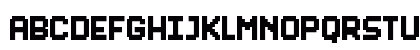 Analog Whispers FREE Regular Uppercase Preview
