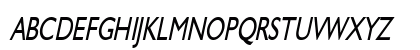 GibraltarCondensed Italic Preview