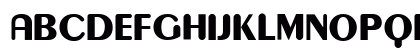 Gilgongo Regular Uppercase Preview