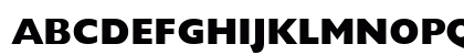 GillSans ExtraBold Preview