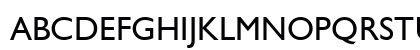 Gill Sans Regular Preview