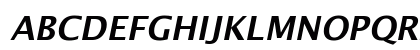 Lucida Sans Demibold Oblique Preview