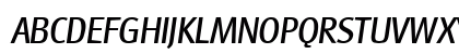 Glasgow Italic Uppercase Preview