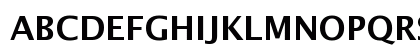 Lucida Sans Demibold Preview
