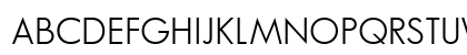 Glasnost Light Uppercase Preview