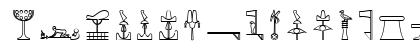 GlyphExtLibAA Medium Uppercase Preview