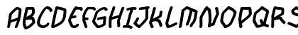 goon spectre TBS Bold Italic Uppercase Preview
