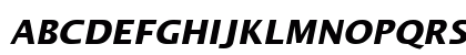 Lucida Becker Sans Bold Italic Preview