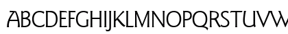 GoudyElegantTwo Regular Uppercase Preview
