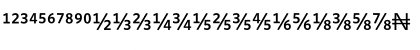 WhitneyNumeric Medium Font