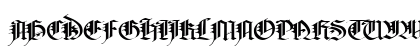 MA Gotic Normal Uppercase Preview