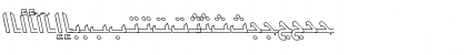 PersianKufiOutlineSSK Italic Font