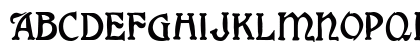 Grange Regular Uppercase Preview