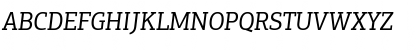 PF Agora Slab Pro Italic Font
