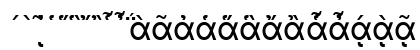 GreekSansAncientSSK Regular Uppercase Preview