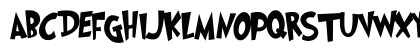 NewUnicodeFont Regular Uppercase Preview