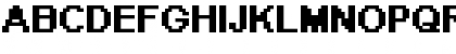 Pixel Arial 11 Bold Font