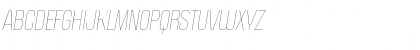 Politica Thin Italic Font