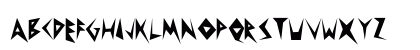 Anger Regular Uppercase Preview