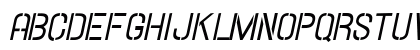 Hallandale Stencil Italic JL Regular Preview