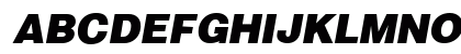 Hallmarke Black Italic Preview